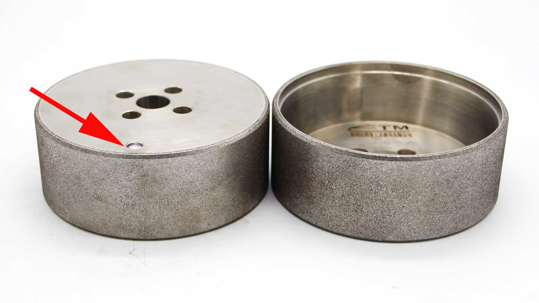 balance hole on electroplated grinding wheel