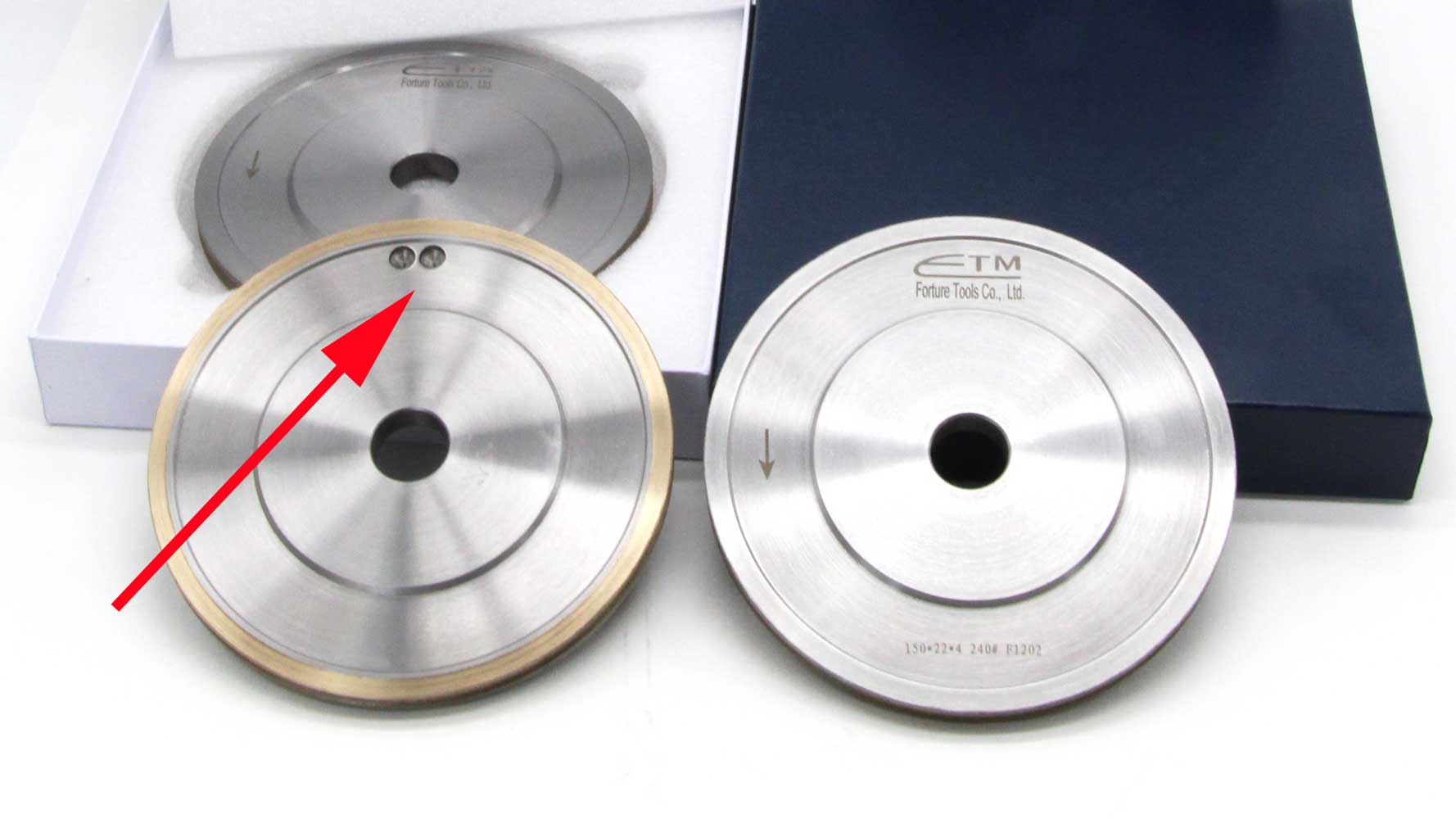 balance hole on sintered metal diamond wheel