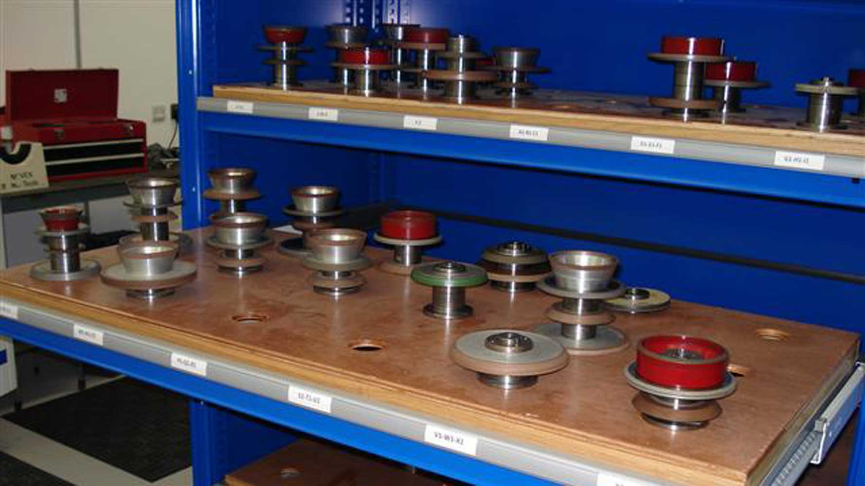 3 points for storage of grinding wheels Forture Tools