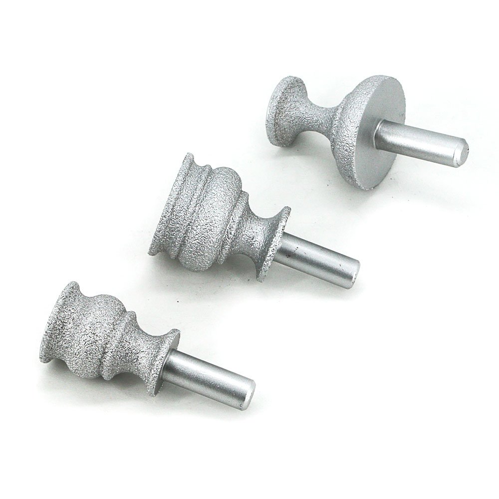 Brazing diamond grinding head cutter