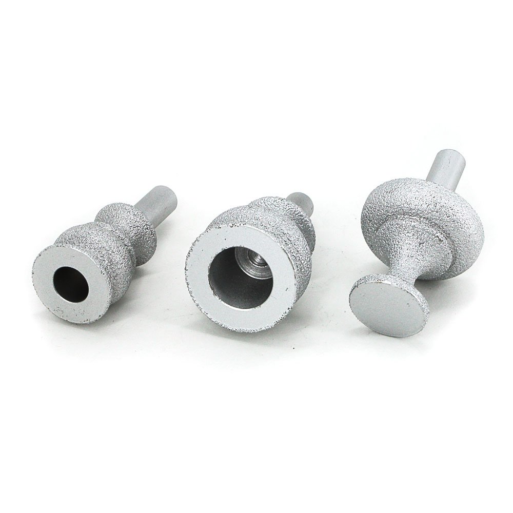 Brazing diamond grinding head cutter