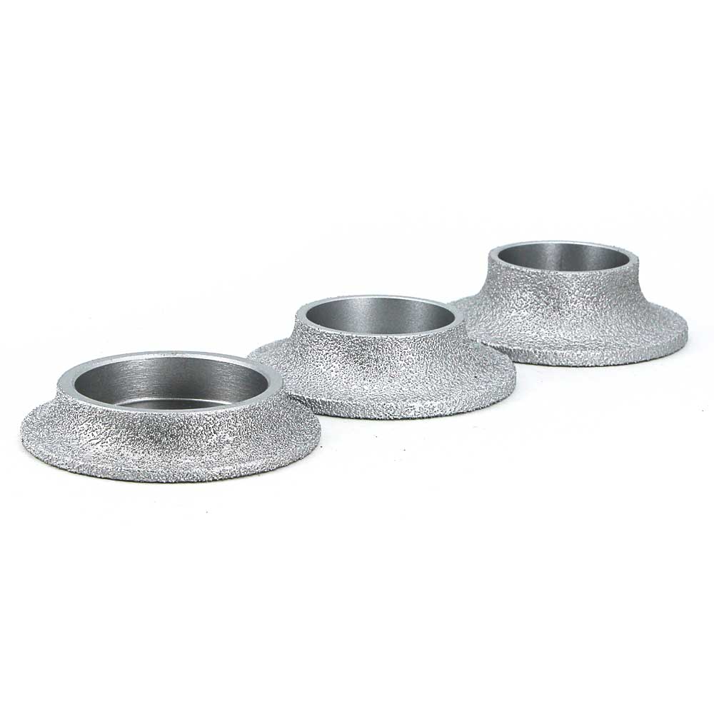 Brazed diamond semicircle grinding wheel