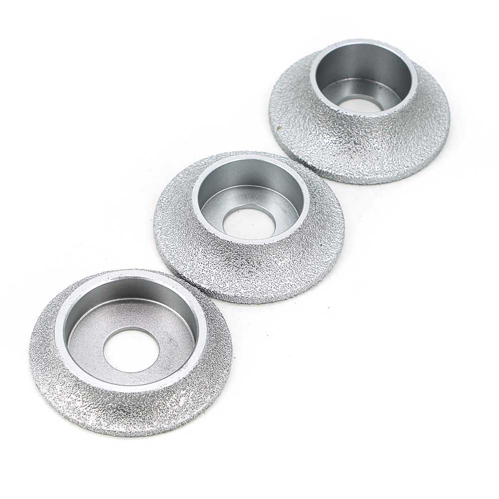 Brazed diamond semicircle grinding wheel