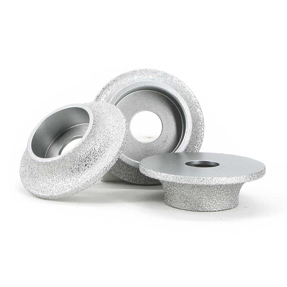 Brazed diamond semicircle grinding wheel