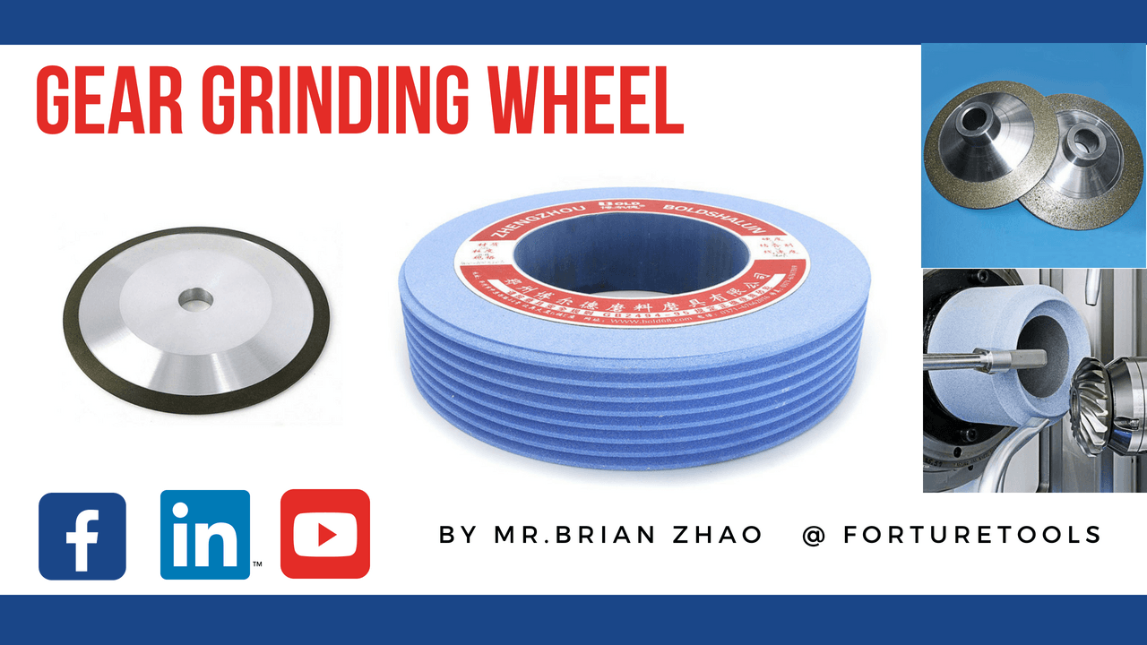 Five types of grinding wheels for gear industry Forture Tools