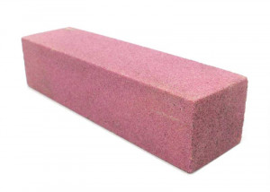 Pink aluminum oxide sharpening stone