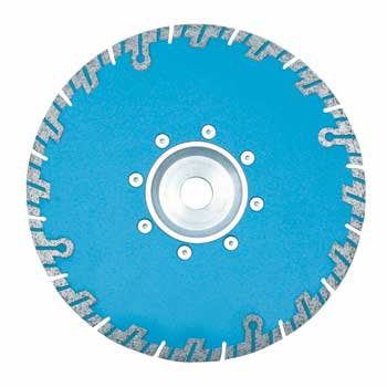 segmented-turbo-saw-blade-with-flange Segmented Turbo Saw Blade With Flange