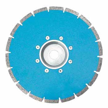 Segmented Saw Blade With Flange