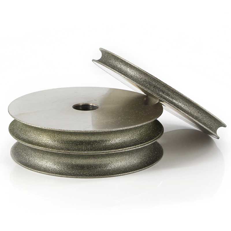 Lapidary Spherical Concave Arc diamond Coated Grinding Wheel (1) Lapidary Spherical Concave Arc diamond Coated Grinding Wheel