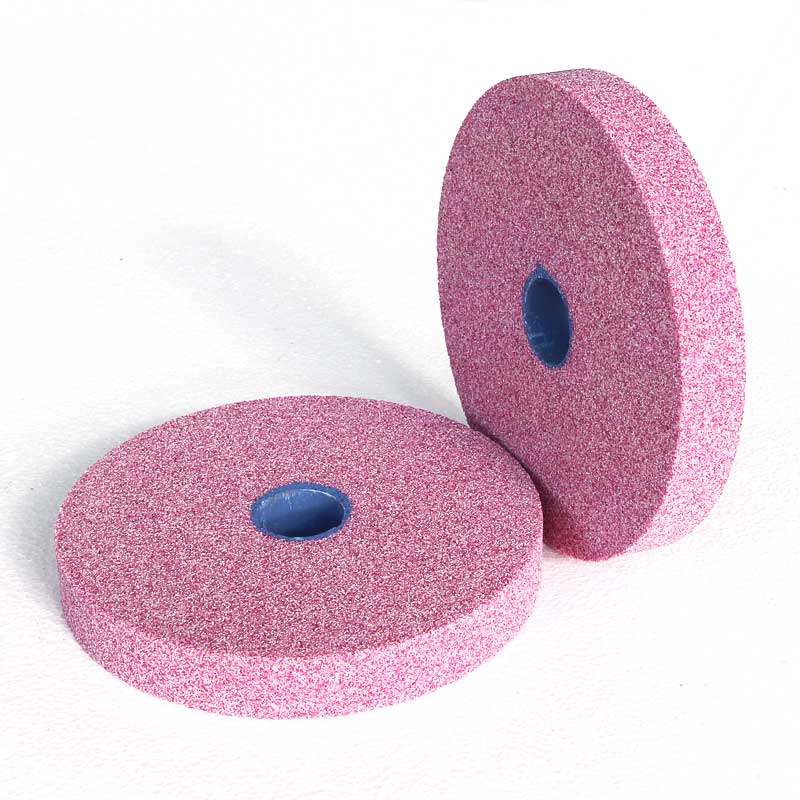 Pink corundum grinding wheels