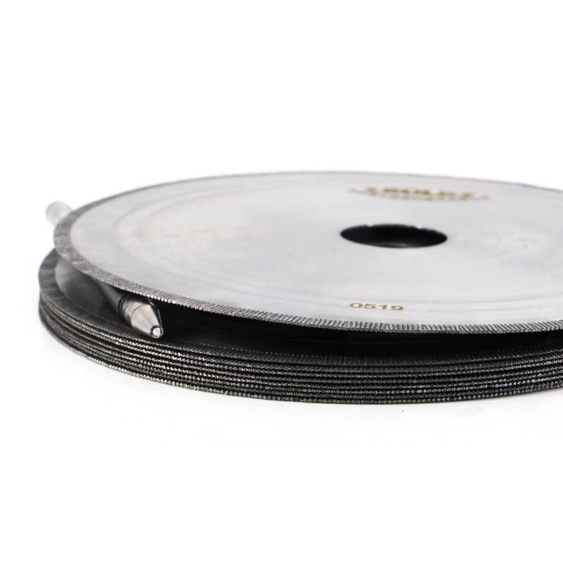Cold pressed ultra thin diamond blade (5) Cold pressed ultra thin diamond blades