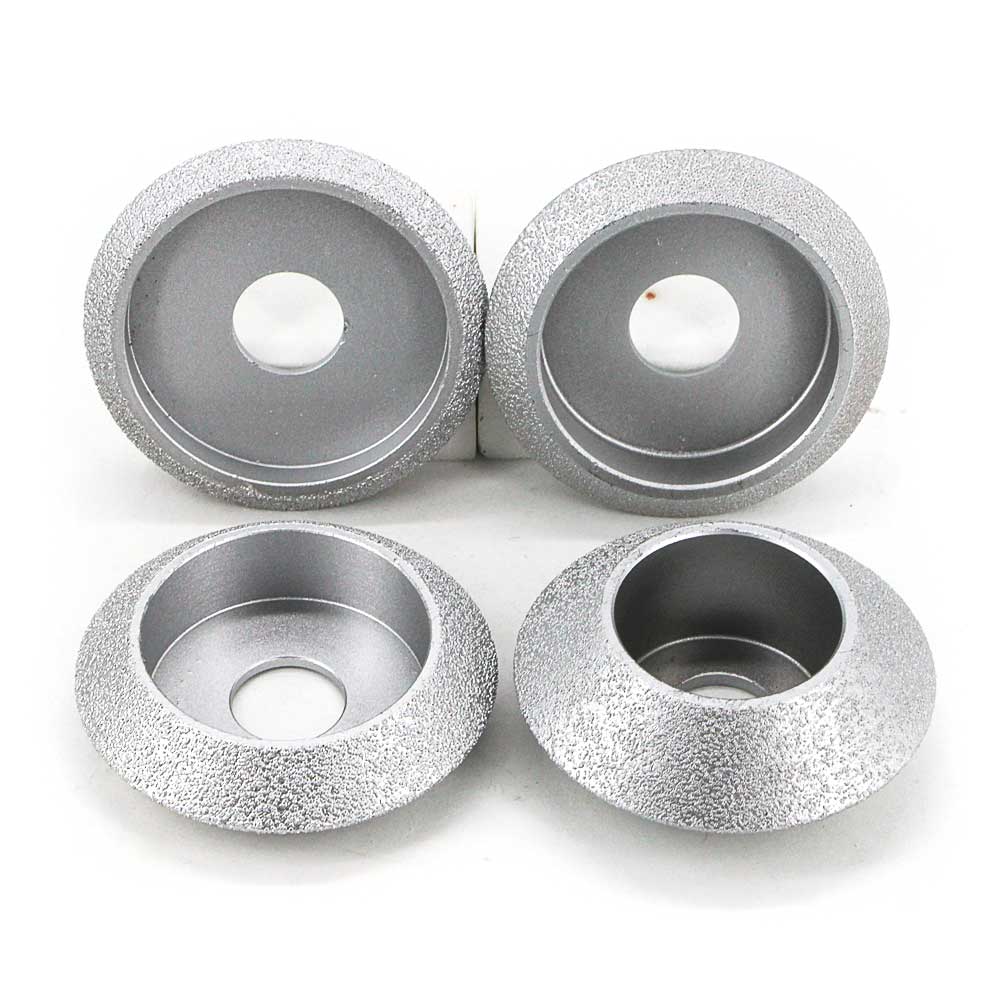 Brazed diamond V shape edging wheels (11) Brazed diamond V shape edging wheels