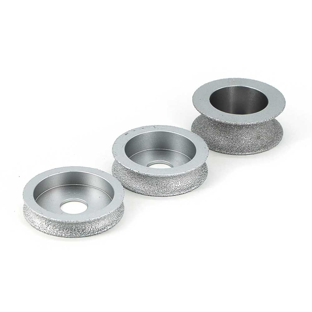 Brazed diamond concave grinding wheels (1) Brazed diamond concave grinding wheels