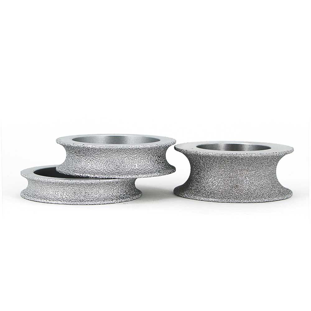 Brazed diamond concave grinding wheels (3) Brazed diamond concave grinding wheels
