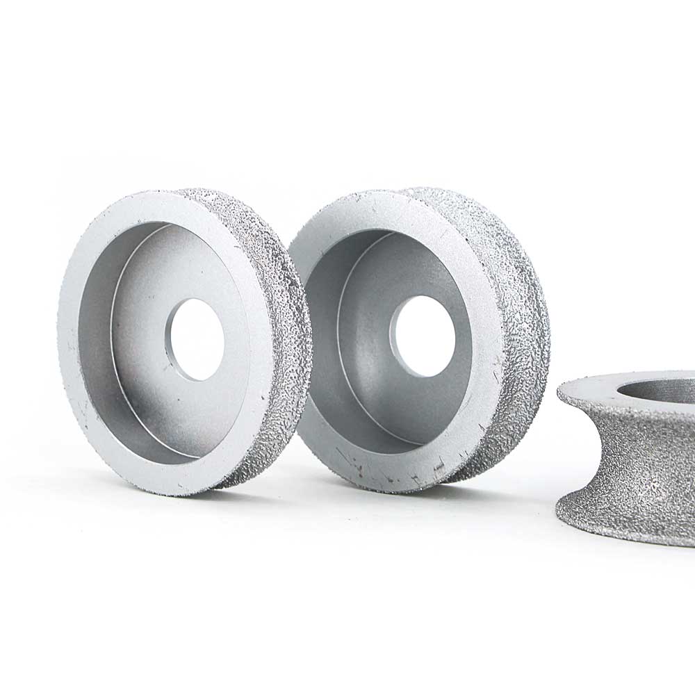 Brazed diamond concave grinding wheels (4) Brazed diamond concave grinding wheels