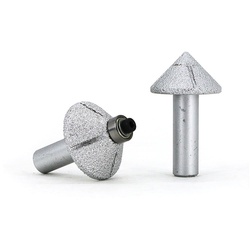 Brazed diamond inclined angle milling cutter mounted (9) Brazed diamond inclined angle milling cutter mounted