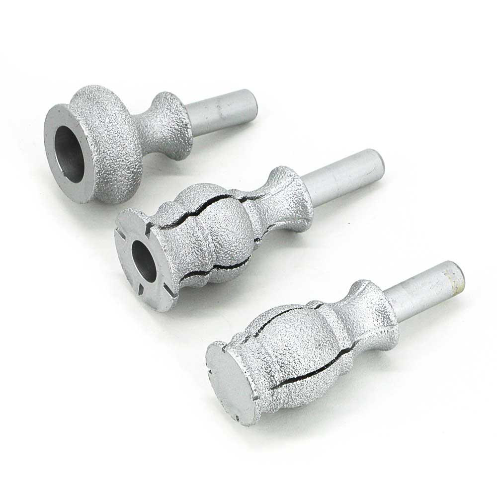Brazed diamond shape edging mounted point (7) Brazed diamond shape edging mounted point