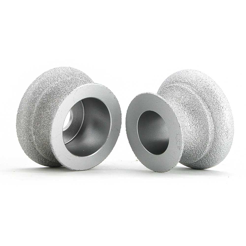 Brazing diamond grinding wheel of Dragon curve edge (2) Brazing diamond grinding wheel of Dragon curve edge
