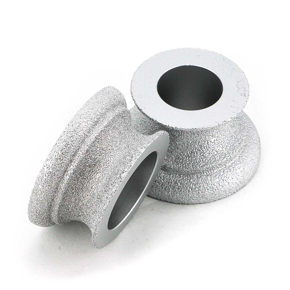Brazing diamond grinding wheel of Dragon curve edge (6) Brazing diamond grinding wheel of Dragon curve edge