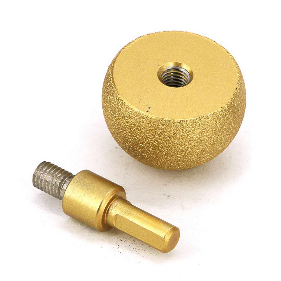 braze spherical shape diamond mounted (8) braze spherical shape diamond mounted