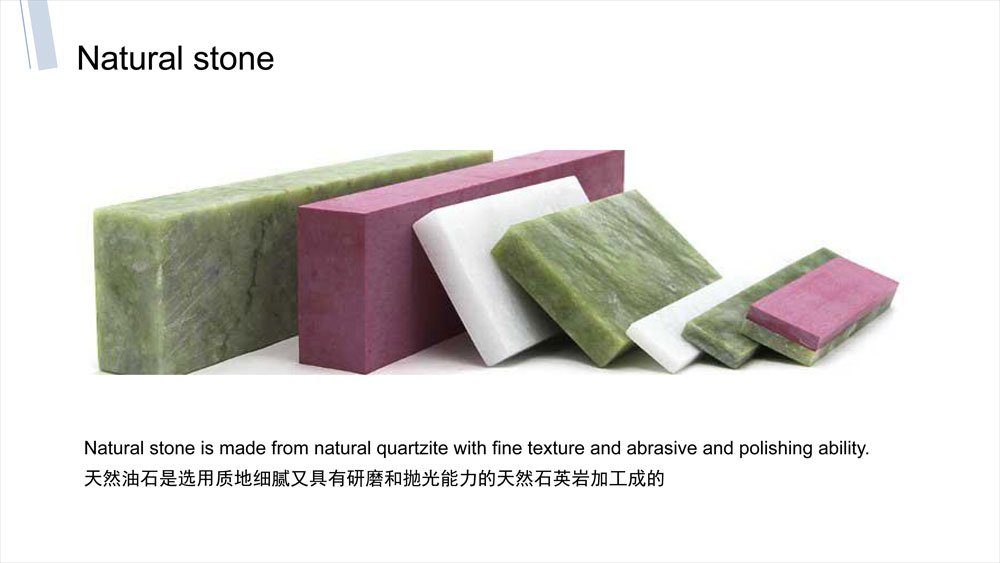 Natural oil stone Natural oil stone