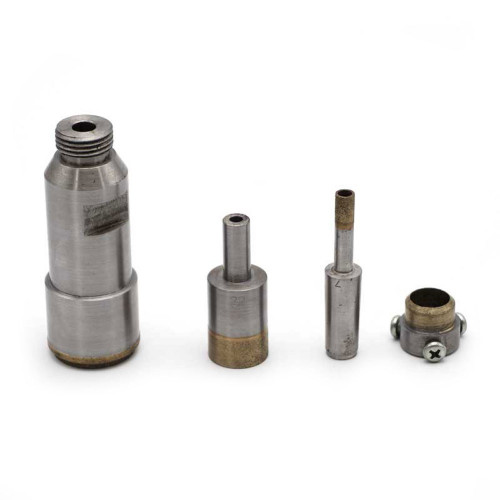 Diamond Drill bits and countersinks for glass hole