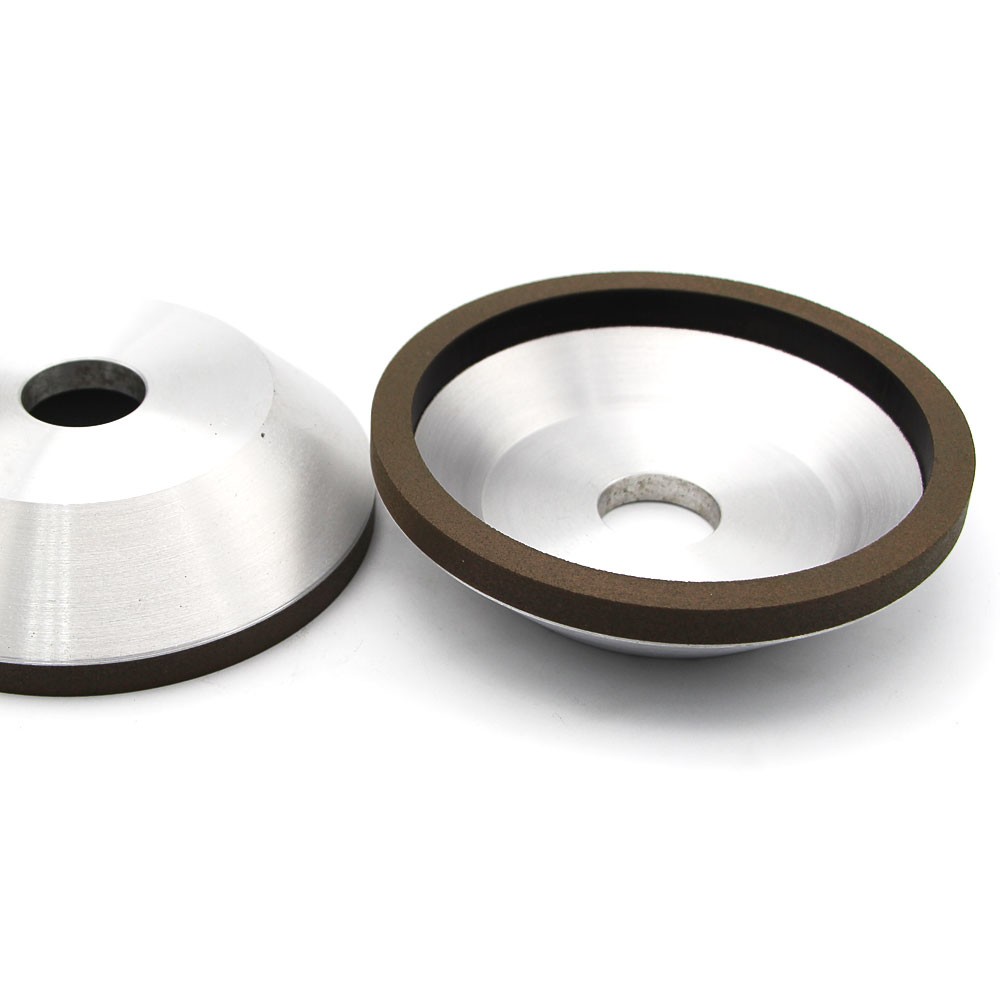 Flaring cup diamond grinding wheels for carbide cutting tools Forture