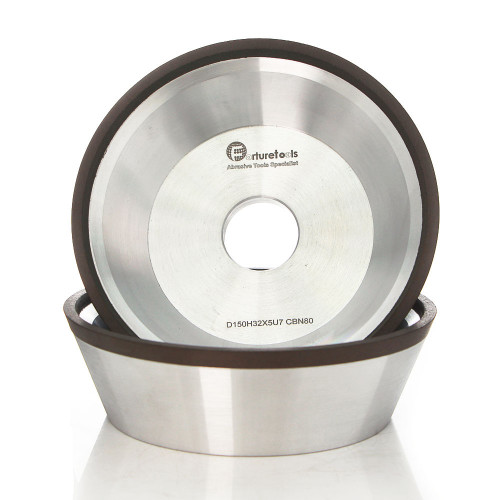 12V9 Bowl shape Resin bond diamond CBN grinding wheel