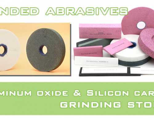 Bonded Abrasives, Aluminum oxide and silicon carbide grinding stones