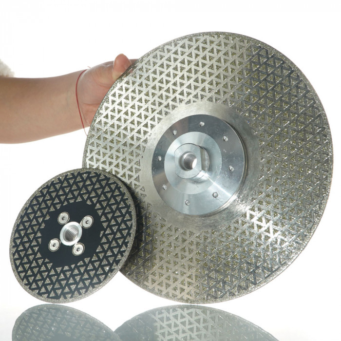 Electroplated Diamond Saw Blade with 40 Mesh rough grinding cutting disc (1)
