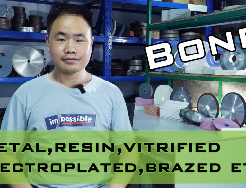 Bond, the second material affects abrasive grinding wheel